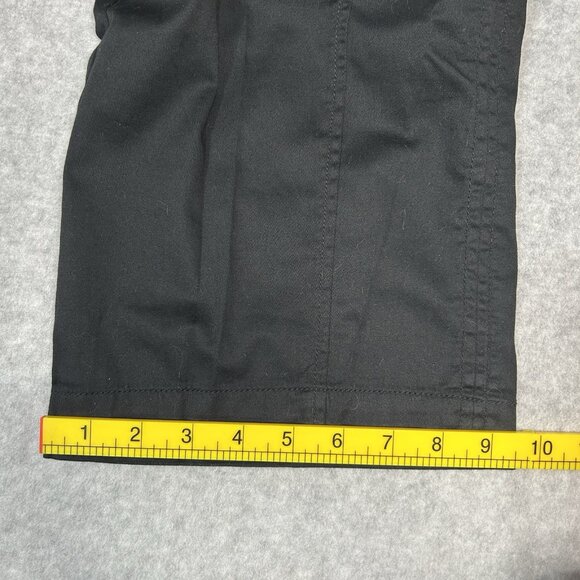 WHITE HOUSE BLACK MARKET Pants Womens 10 Black Cargo Adjustable Utility Stretch - Picture 10 of 10